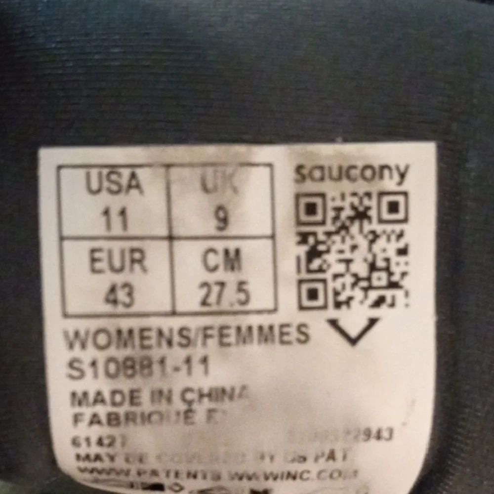 Saucony Triumph 21 Gravel Aqua Athletic Comfort Running Shoes - Picture 12 of 16